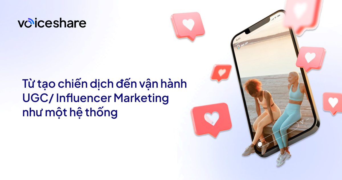 VoiceShare: Từ tạo chiến dịch đến vận hành UGC như một hệ thống
