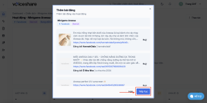 Xây dựng Creator Pool tự động trên VoiceShare: Tích lũy dữ liệu creator qua từng chiến dịch Thêm link bài đăng vào hệ thống