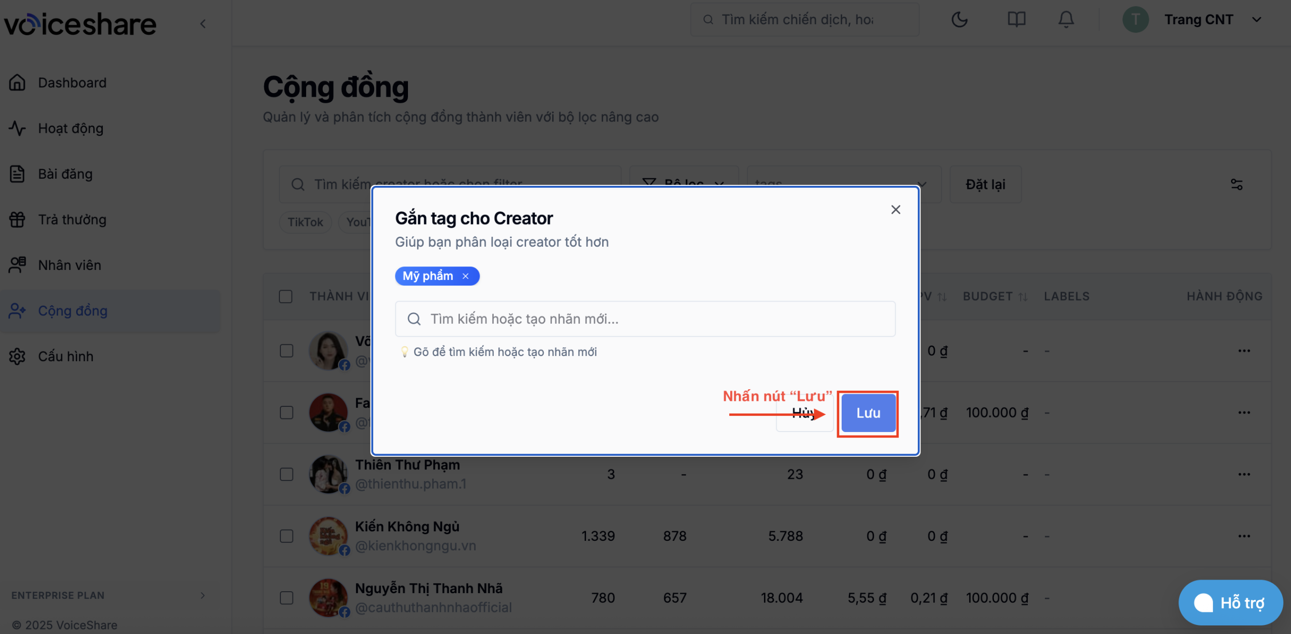Gắn Tag Creator theo logic quản lý của Brand: Cách biến dữ liệu thành tài sản dài hạn gan tag creator theo logic quan ly cua brand cach bien du lieu thanh tai san dai han 4 scaled