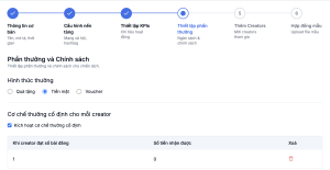 Cách thiết lập cơ chế thưởng creator theo hiệu suất bài đăng với VoiceShare co-che-thuong-co-dinh