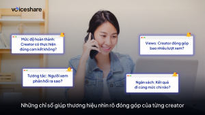 Creator Performance: 5 chỉ số thương hiệu cần nhìn lại trước khi booking creator cho Campaign tiếp theo Creator Performance: 5 chỉ số cần đánh giá creator trước khi booking lại